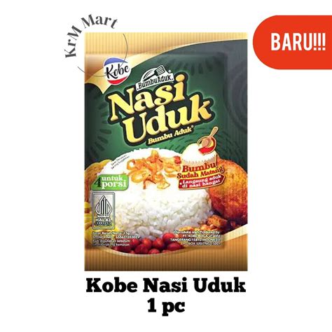 Jual Kobe Nasi Uduk Bumbu Aduk 1 Sachet Bungkus Pc Pcs Shopee Indonesia