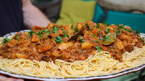 Maltese Vegan Rabbit Spaghetti Sauce Stew - Mouthwatering Vegan Recipes™