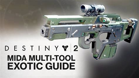 Destiny 2 How To Get Mida Multi Tool Exotic Scout Rifle In Destiny 2