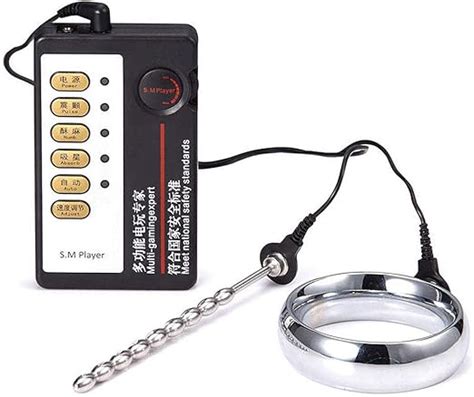 E stim Set Elektrostimulation Sex Elektro Shock Dilator Penis Cock Ring Harnröhren Plug