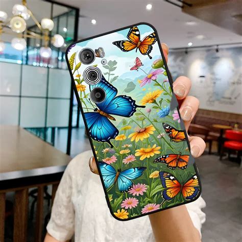 Butterflies Tpu Case For Motorola Moto Edge X30 S30 G200 Fusion 20 G100