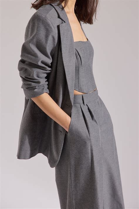 Oversized Blazer Grey Na Kd