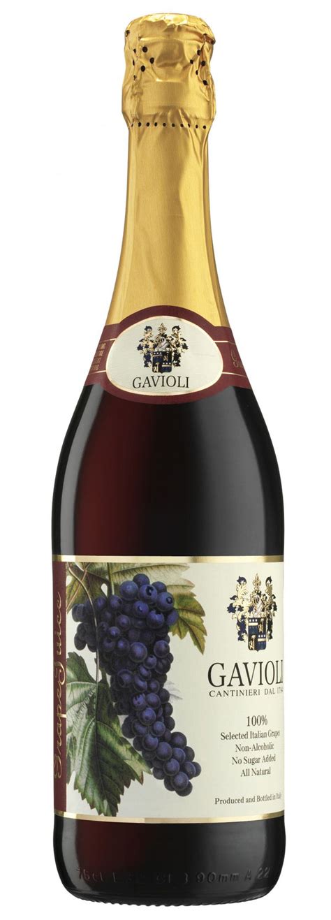 Gavioli Sparkling Juice 750ml Aurora Importing