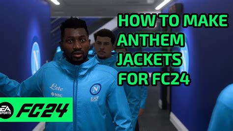 How To Make ANTHEM JACKETS For EAFC Fifa Kit Creator YouTube