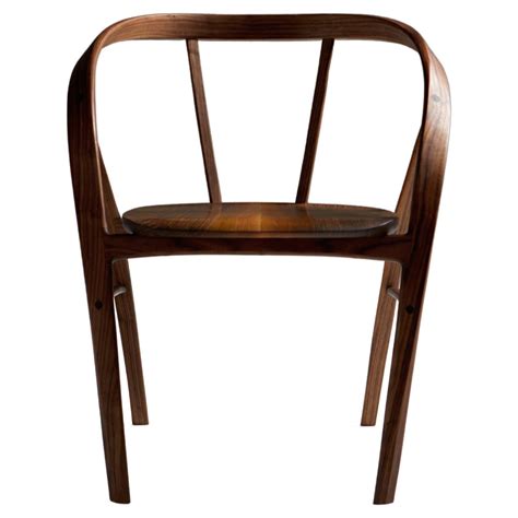 Carol Chair In Bent Wood Walnut And English Walnut By Jonathan Field