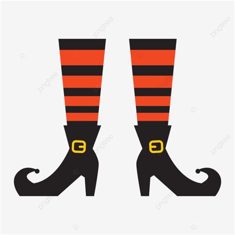 Witch Shoes In Stockings Witch Shoes Stockings Witch Png And Vector