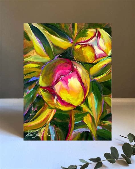 Peony Oil Painting Demo — Kim Smith Fine Art Contemporary Fine Art