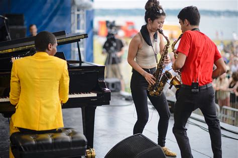 Jon Batiste And Stay Human: Newport Jazz 2014 | WBUR News