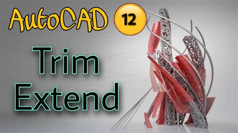 How To Use Trim And Extend Command In Autocad YouTube