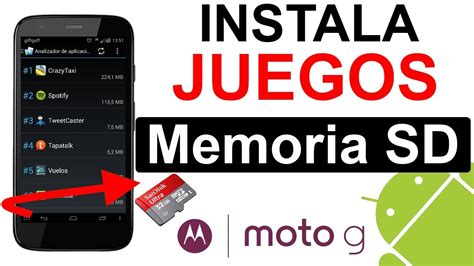 Motorola Moto G Instala Juegos Y Aplicaciones En Memoria Externa