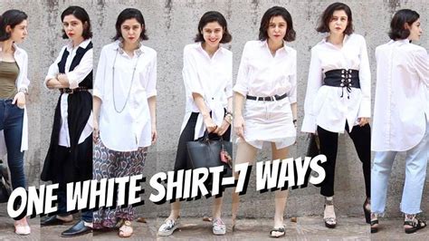 Plain White Shirt For Various Outfits For This Summer - Whatisall