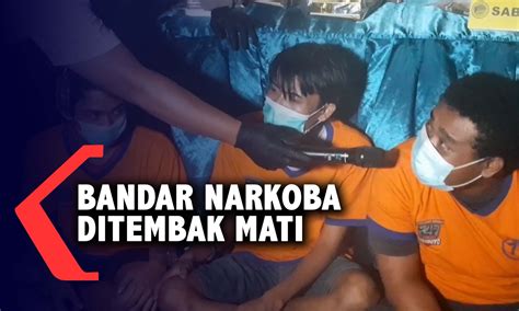 Bandar Narkoba Ditembak Mati 4 Anggota Jaringannya Dibekuk