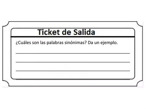 Descarga aquí Tickets de salida para tus clases profe social