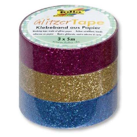 Folia Glitzer Tape Klebeband Set