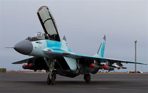 Fondos de Pantalla Avión de caza Avións Mikoyan MiG 35 Ruso Aviación