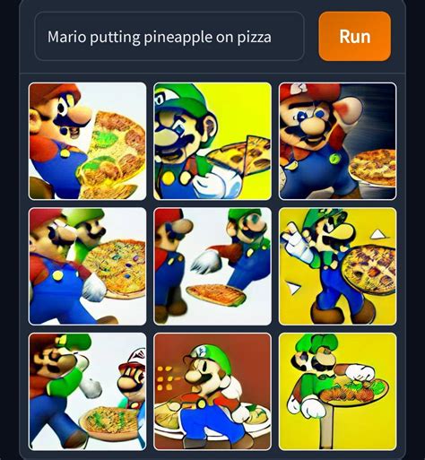 Mario Putting Pineapple On Pizza Rweirddalle