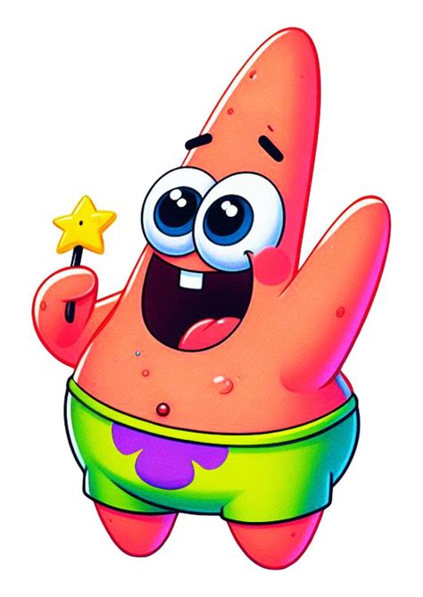 Patrick Estrela Bob Esponja Cal A Quadrada Desenho Infantil Png Em