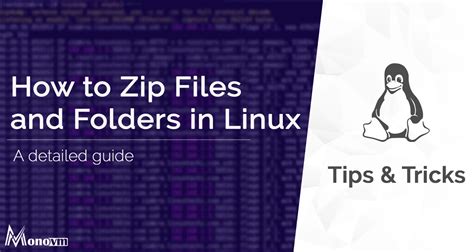 Zip File Zip Folder Linux Zip Command In Linux With Examples