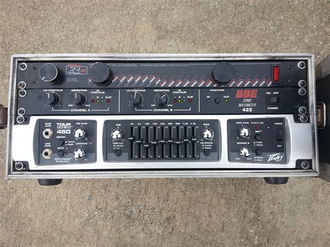 Peavey Tour Series 450 Bass Head Amp With Rack And Accessories