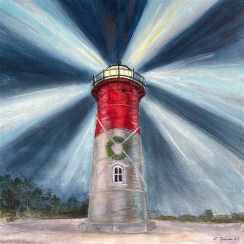 Radiant Nauset Light Cynthia Woehrle