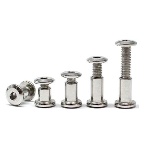 M6 Hex Socket Head Cap Allen Flat Bolt Nut Kit Furniture Joint