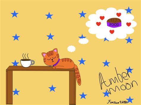 Ambermoon As A Kittypet Warrior Cats