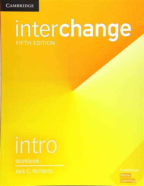 Amazon Fr Interchange Intro Workbook Richards Jack C Livres