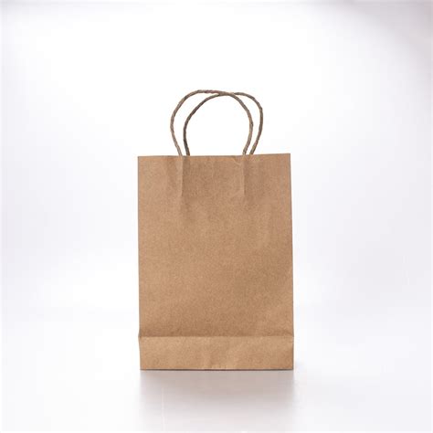 Bolsa Con Asa Kraft Mediana 12 Pz Arerofast