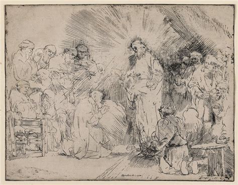 Christ Appearing To The Apostles Rembrandt Harmensz Van Rijn Mia