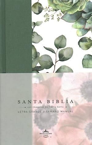 Santa Biblia Holy Bible Reina Valera 1960 Verde Con Flores Tamaño