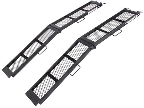 Erickson Arched Loading Ramp Set Center Fold Steel 80 Long X 11