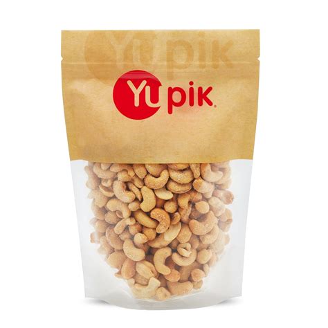 Yupik Zesty Ranch Cashews AIF4 1 Lb Kosher Vegan Seasoned Nuts