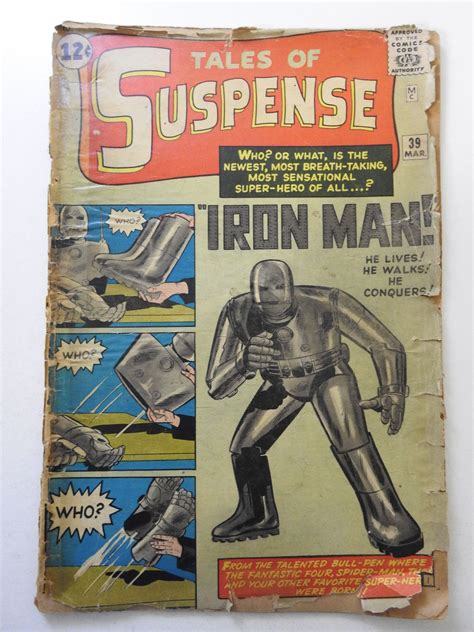 Tales Of Suspense 39 1963 PR Condition Complete See Desc Comic