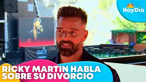 Ricky Martin Pone Fin A Rumores Que Aseguran Que Se Divorcia Por