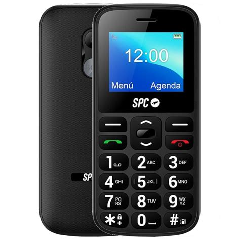 SPC Fortune 2 Telemóvel 4G Voz HD Preto