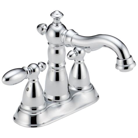 Two Handle Centerset Bathroom Faucet In Chrome 2555lf 216 Delta Faucet