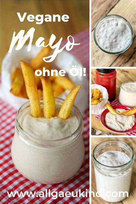 Vegane Mayonnaise ohne Öl ein einfaches Rezept Rezept Vegane