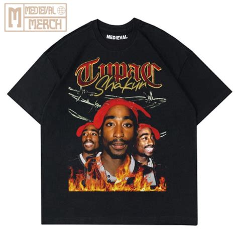 Jual KAOS BAJU TUPAC AMARU SHAKUR RAP TEE VINTAGE TSHIRT 2PAC