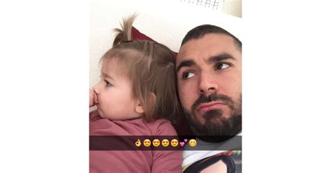 Karim Benzema papa câlin avec Mélia Son tendre message pour ses 2