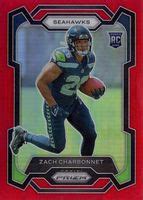 Zach Charbonnet Prizm Red Ssp Price Guide Sports Card