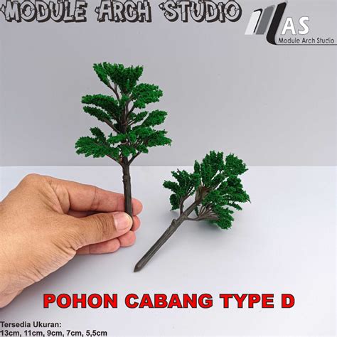 Jual Miniatur Pohon Cabang Type D Maket Pohon Peneduh Shopee Indonesia