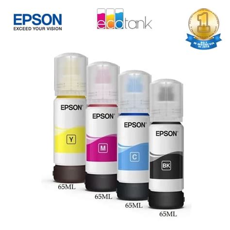 Paket Refil Tinta Epson Cmyk Siplah