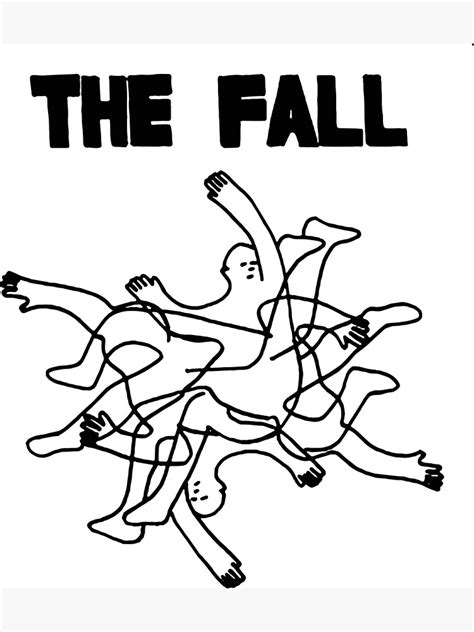 "the fall band" Poster for Sale by filgriinkys | Redbubble