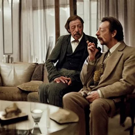 Jean Rochefort And Mathieu Amalric Symmetric Stable Diffusion OpenArt