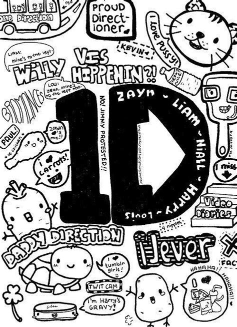 How To Draw One Direction Logo Step By Step