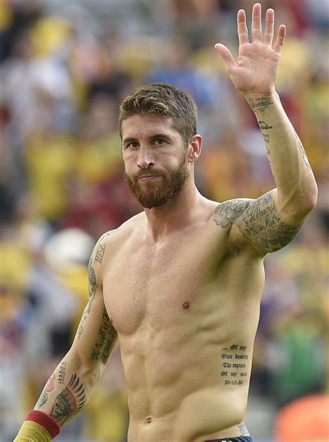 Real Madrid Star Sergio Ramos Snapped Naked With Boots Covering Modesty