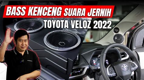 AUDIO MOBIL TOYOTA VELOZ DOUBLE SUBWOOFER ALL NEW AVANZA 2022 YouTube