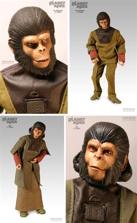 Planet Of The Apes Dr Cornélius And Dr Zira Sideshow Collectibles