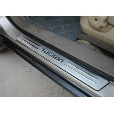 Hyundai Tucson Car Door Sill Stainless Steel External Location Scuff