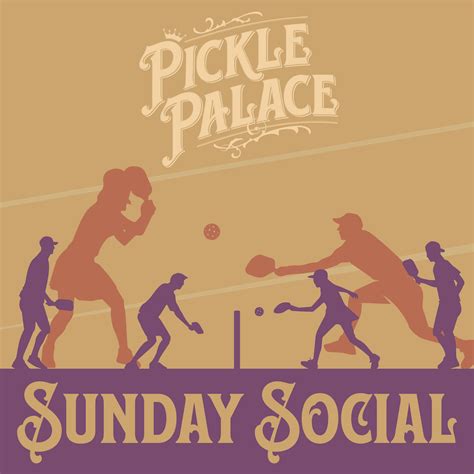 Sunday Social Pickleball At Pickle Palace Hoopla